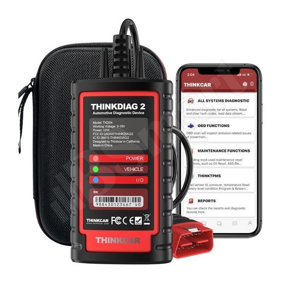 Мультимарочний діагностичний автосканер&nbsp;Thinkcar ThinkDiag 2