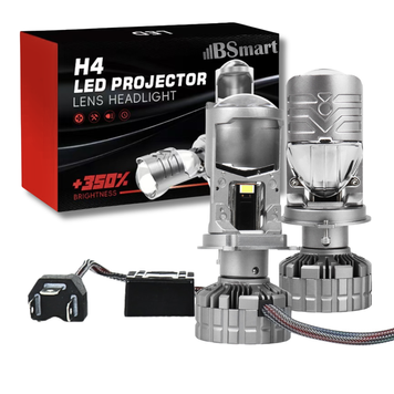 Міні лінзи Bi-LED mini BSmart BS02 цоколь H4 45W / 65W 12V 6000K