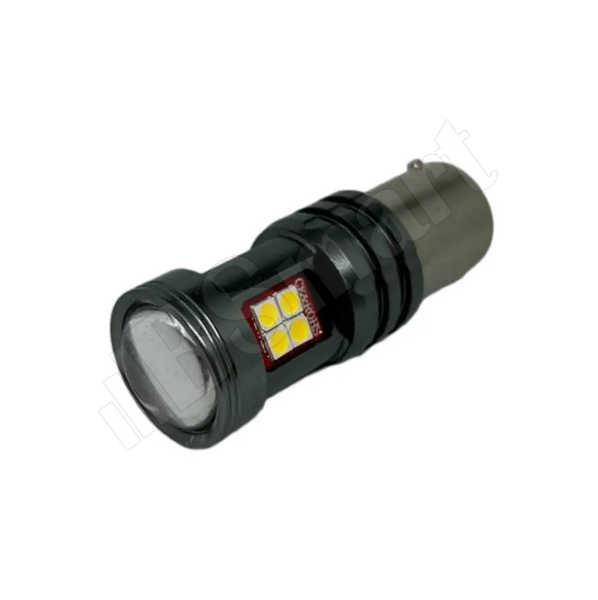 Автолампа світлодіодна LED BSmart BS8t P21W 1156 BA15s 3030 15SMD 12В - 24В біла