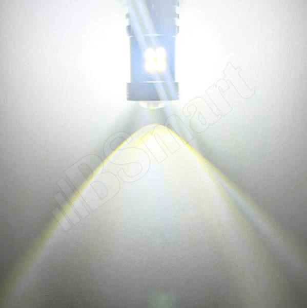 Автолампа світлодіодна LED BSmart BS8t P21W 1156 BA15s 3030 15SMD 12В - 24В біла